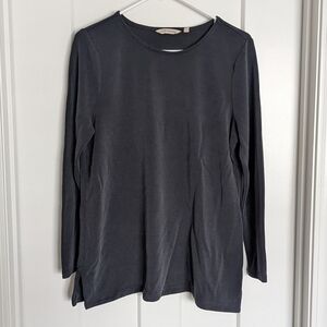 Soft Surrounding Charcoal Long Sleeve sz M - modal blend
